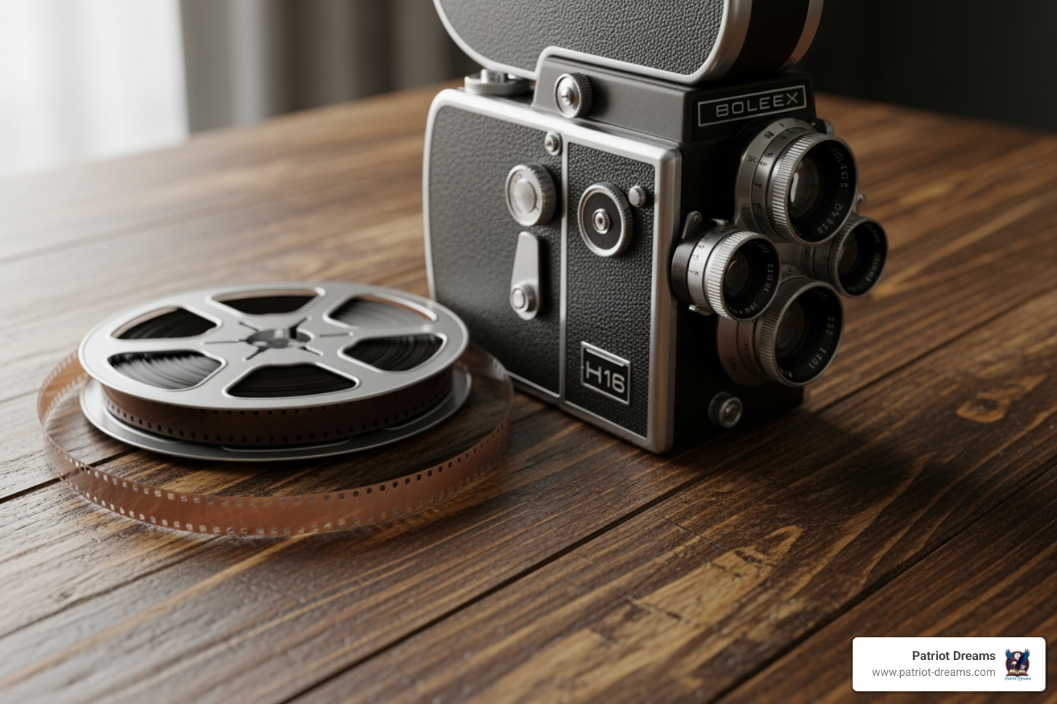 Old film reel or camera - When Film Becomes History: How Movies Shape Our View of America Old film reel or camera - When Film Becomes History: How Movies Shape Our View of America