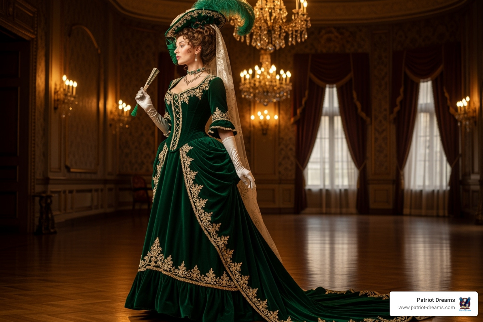 beautifully detailed costume from a show reminiscent of the Gilded Age - TV's America: How Series like 'Western' and 'Period Drama' Re-Write Our History