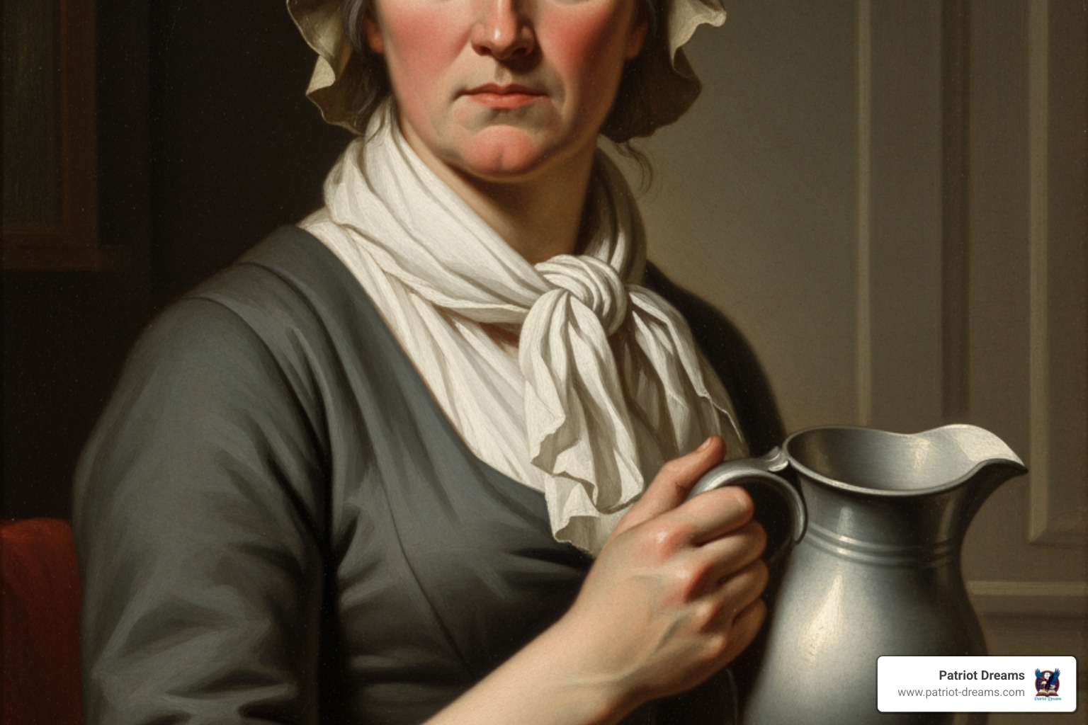 portrait depicting Mary Ludwig Hays - Molly Pitcher