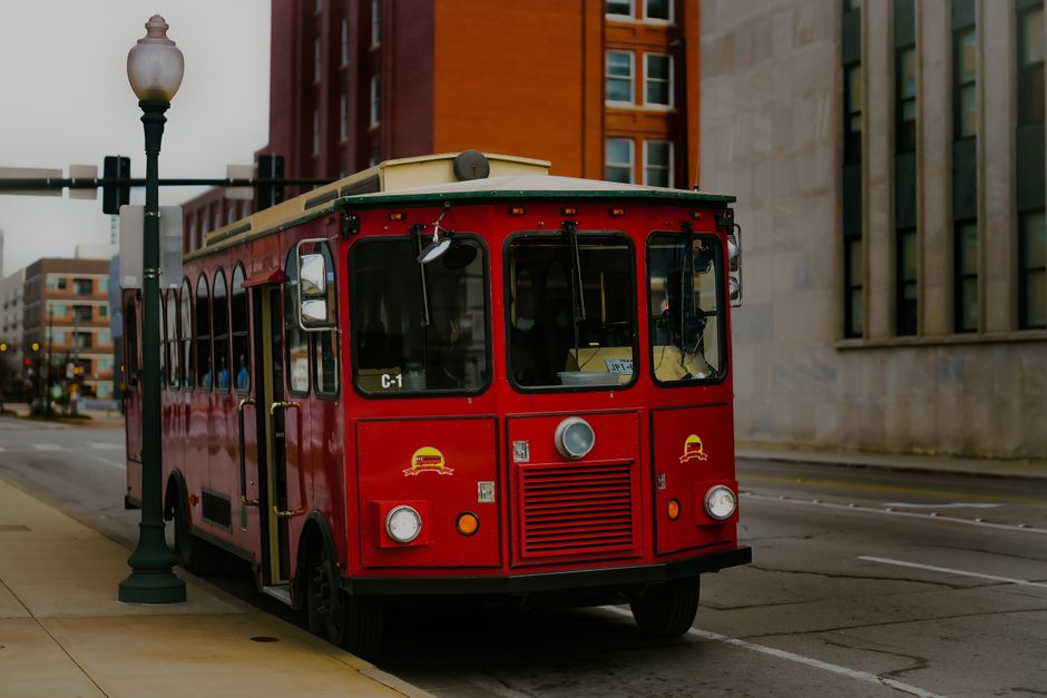 The Neighborhood Trolley moving between reality and Make-Believe The Neighborhood Trolley moving between reality and Make-Believe
