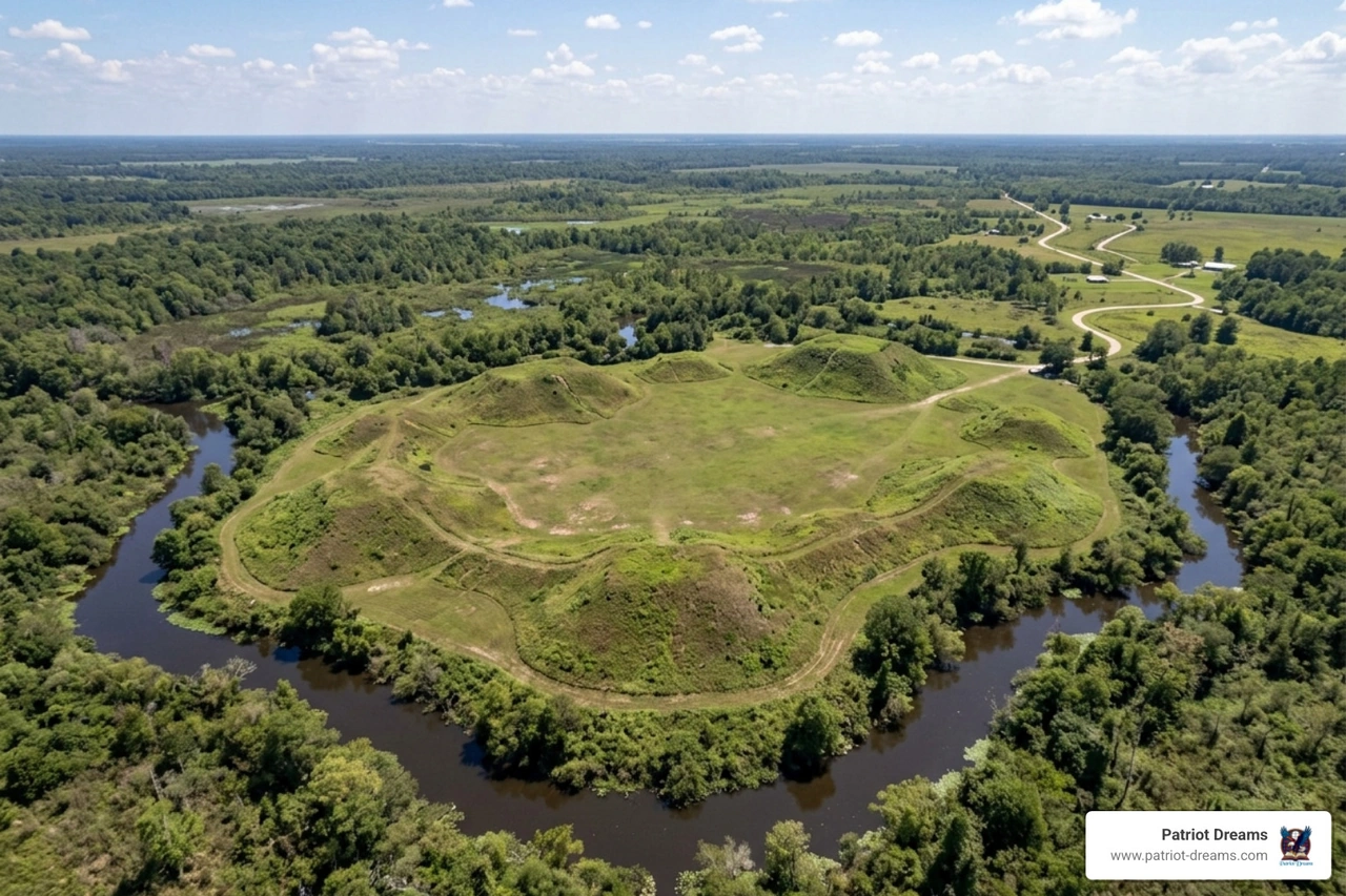 Ancient earthworks at Watson Brake - Native American history Ancient earthworks at Watson Brake - Native American history
