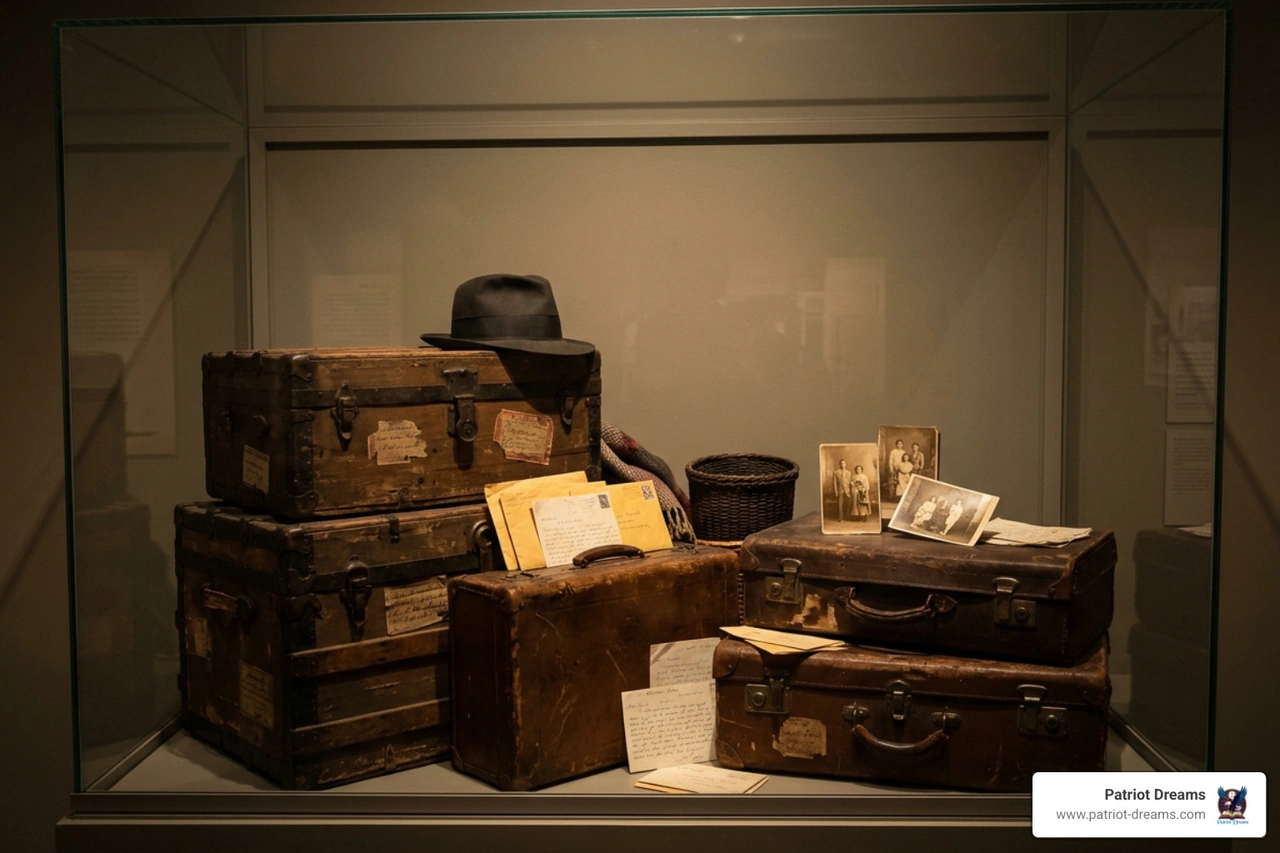 Preserved historical steamer trunks and family heirlooms Preserved historical steamer trunks and family heirlooms
