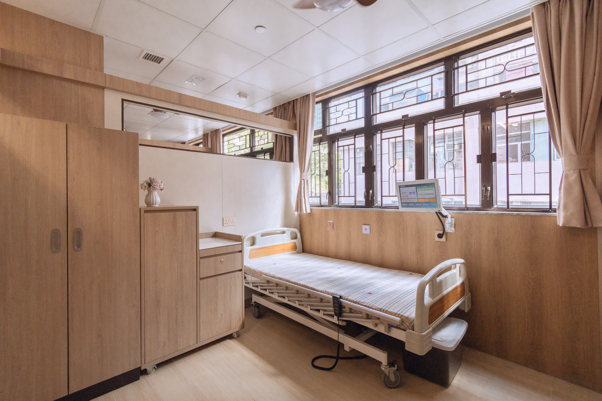 [background image] image of a hospital hallway (for a medical clinic)