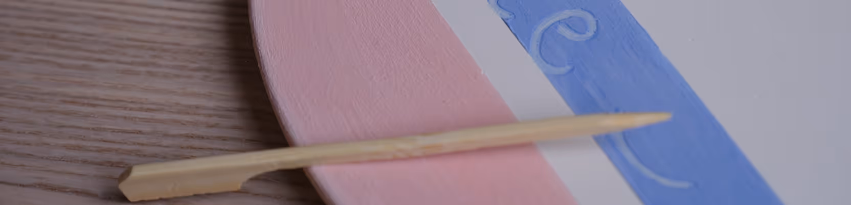 Kratz Technik in der Keramik Malerei