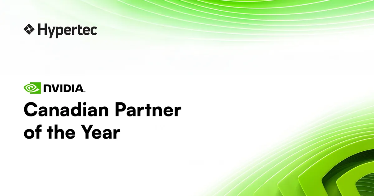 Hypertec Recognized as NVIDIA Canadian Channel Partner of the Year