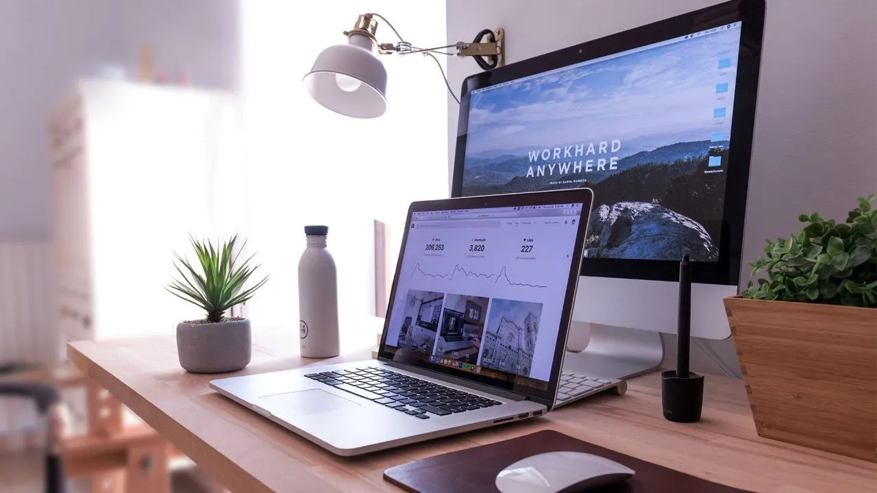 Remote work illustration