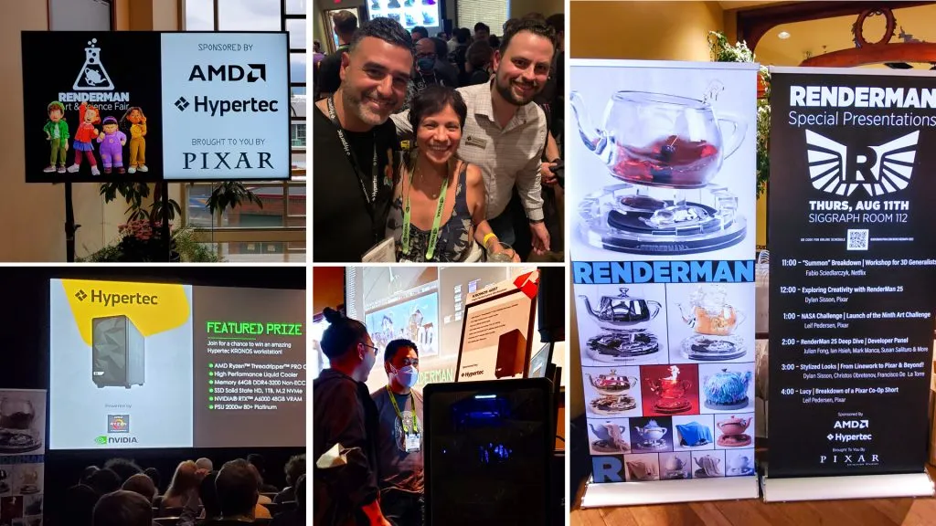 Pixar Renderman Challenge siggraph 2022