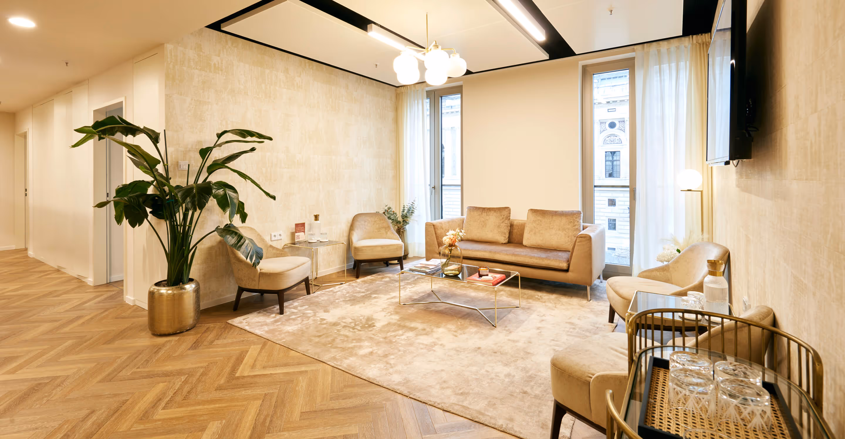 Wartebereich von Magna Med