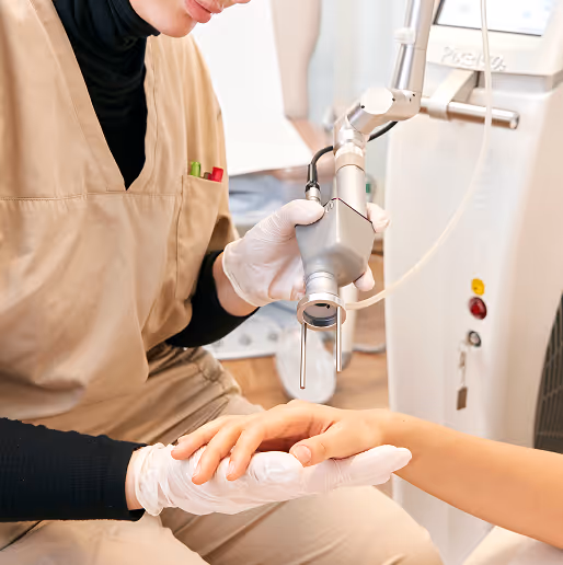 Laser und Geräte in der Praxismiete von Magna Med