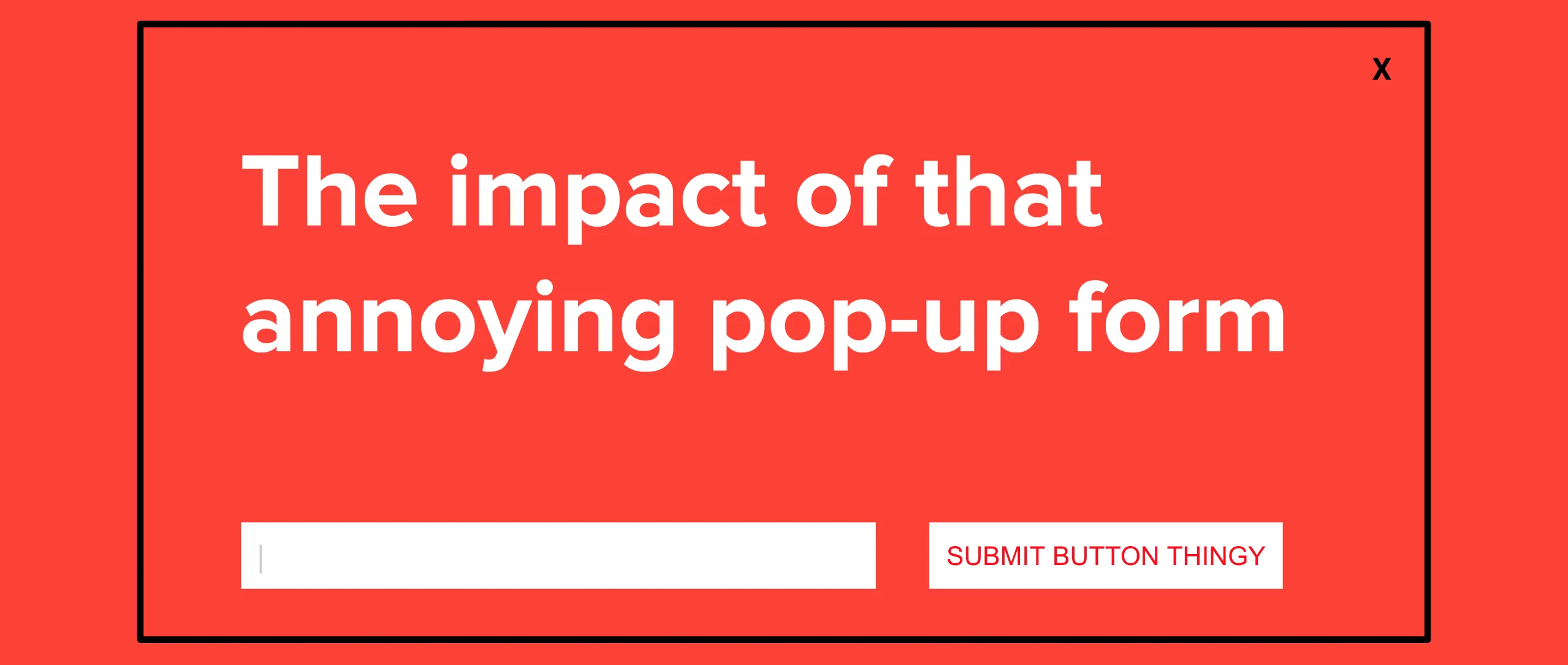 Do Email Subscription Pop-Ups work?