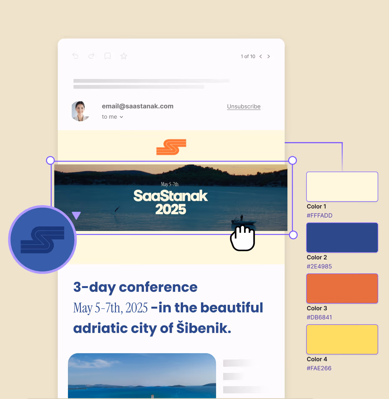 SaaStanak: Crafting on-brand emails that tell a story with RGE Studio