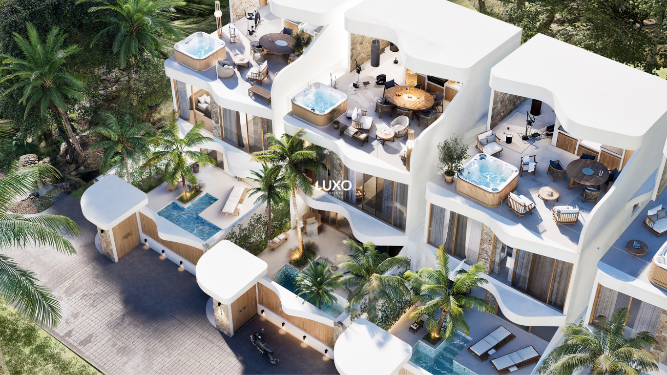 Exclusive Rooftop Villas Steps from Nyang Nyang Beach.