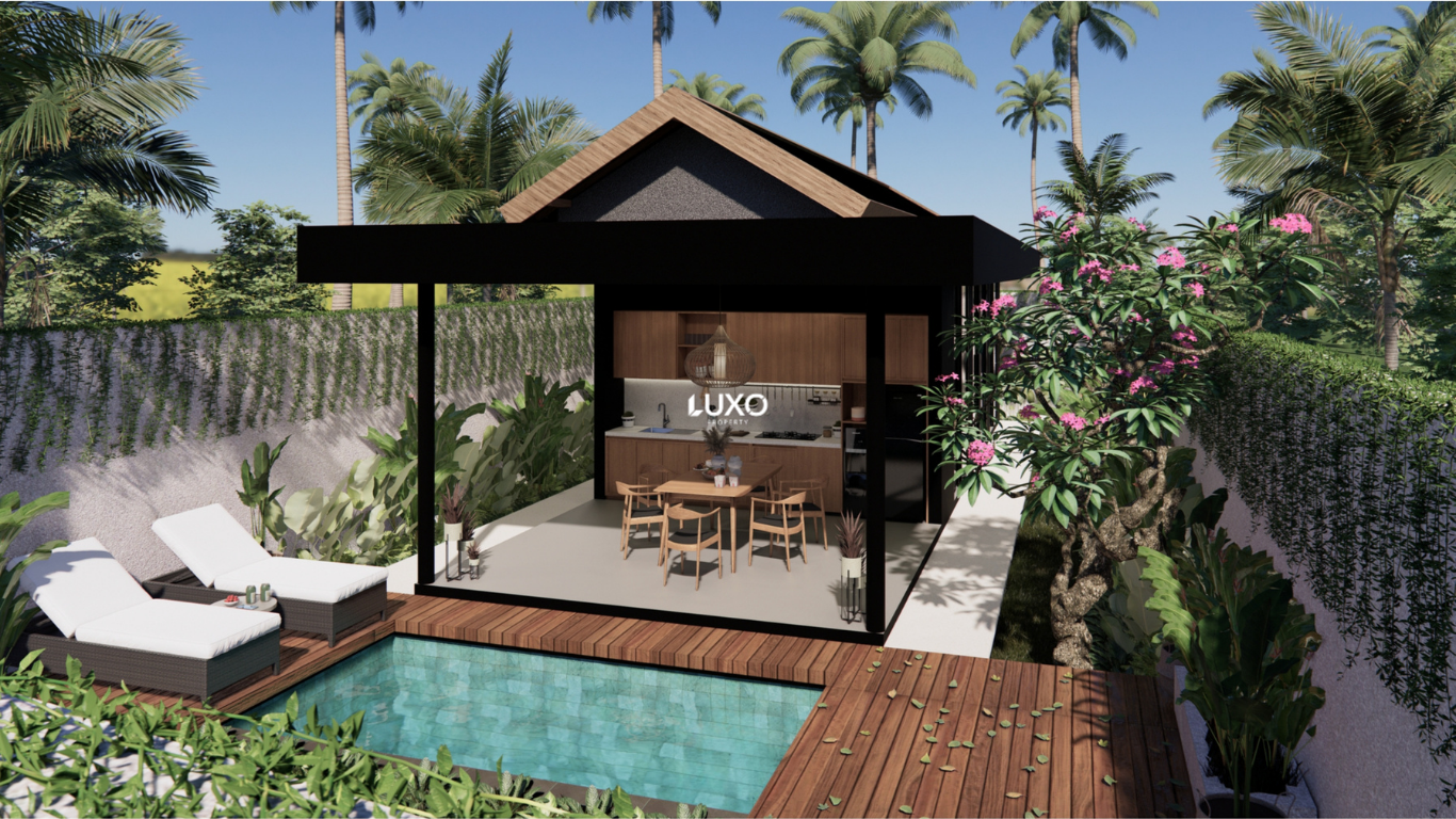 Modern 2 Bedroom Villa in North Pererenan