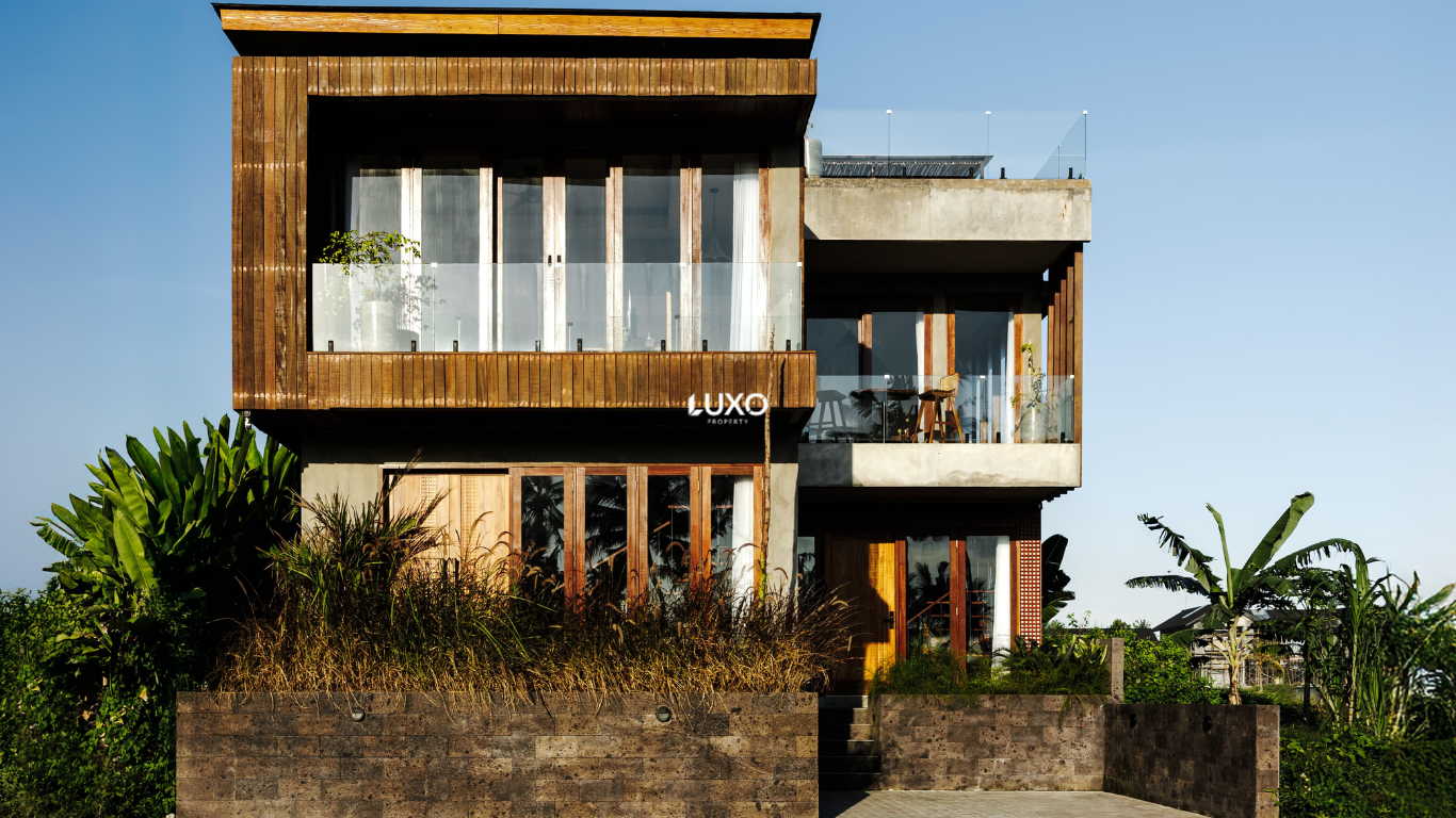 Luxury Tropical Home with Dual Views, Ocean & Rice Fields
