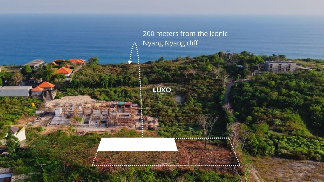 6.26 Are Hilltop Leasehold Land — Nyang Nyang, Uluwatu