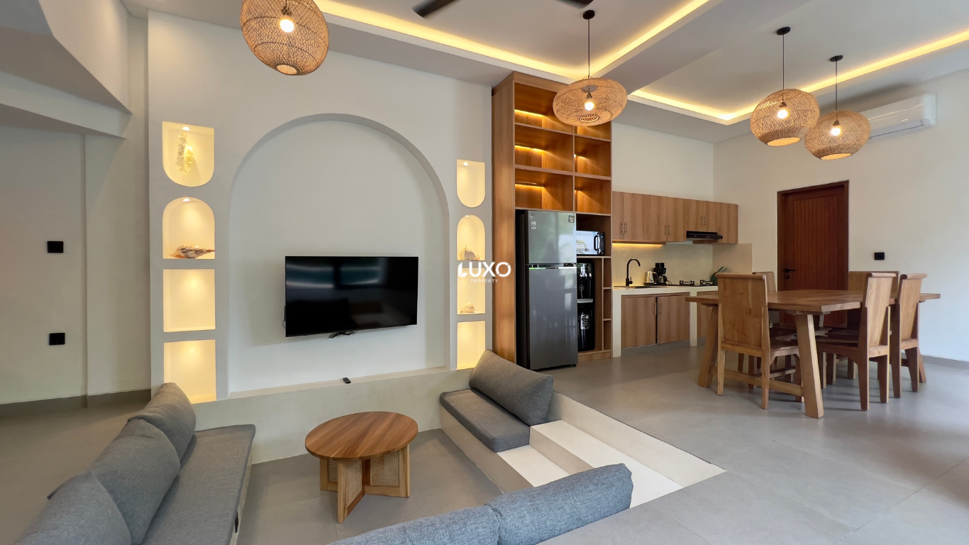 Spacious 3BR Family Villa in Pererenan