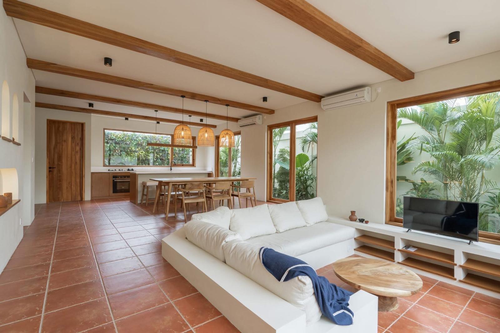 3BR Family Villa in Canggu for Monthly / Yearly Rent