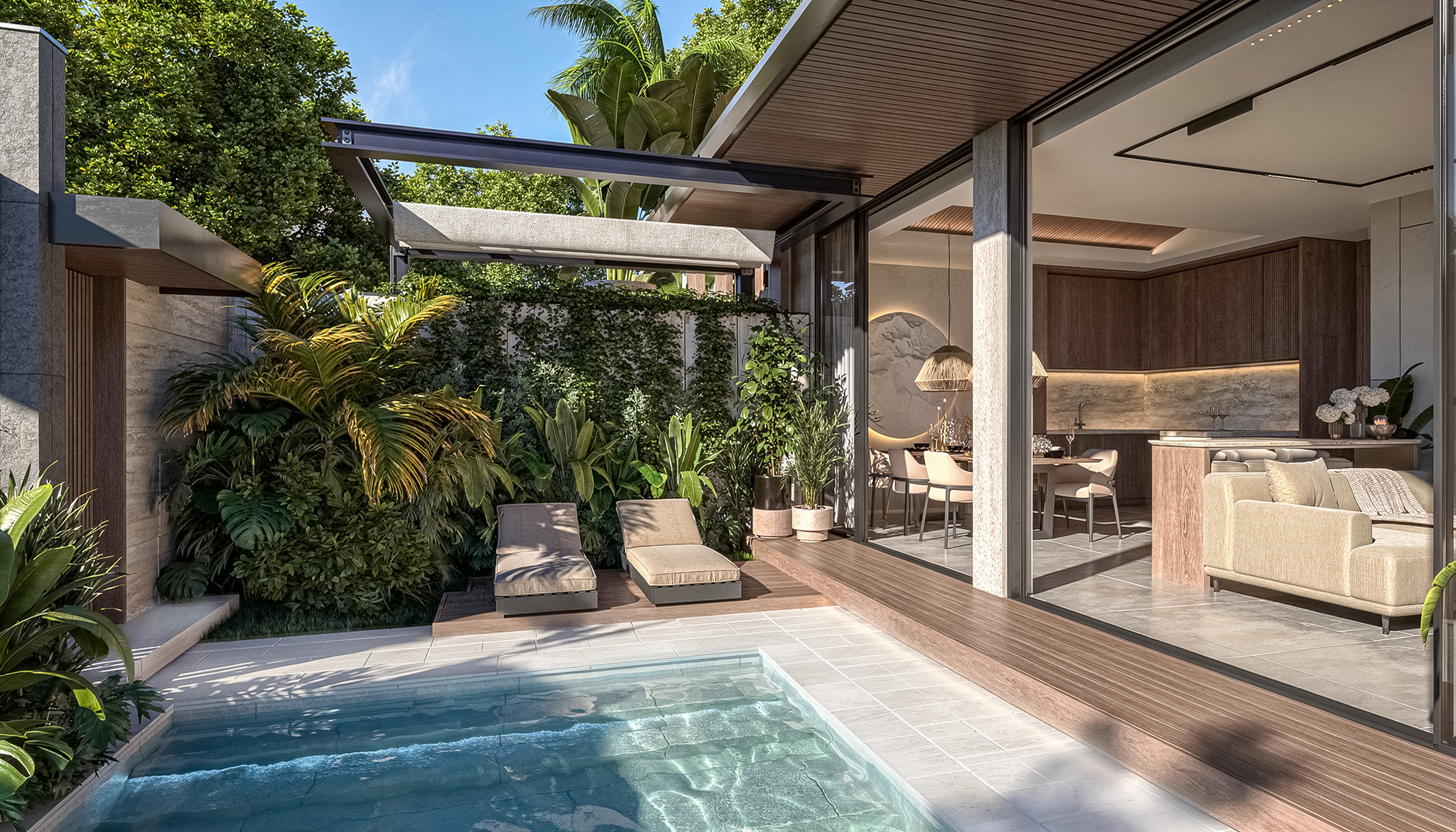 Charming Modern 2-Bedroom Villa in the Heart of Seminyak