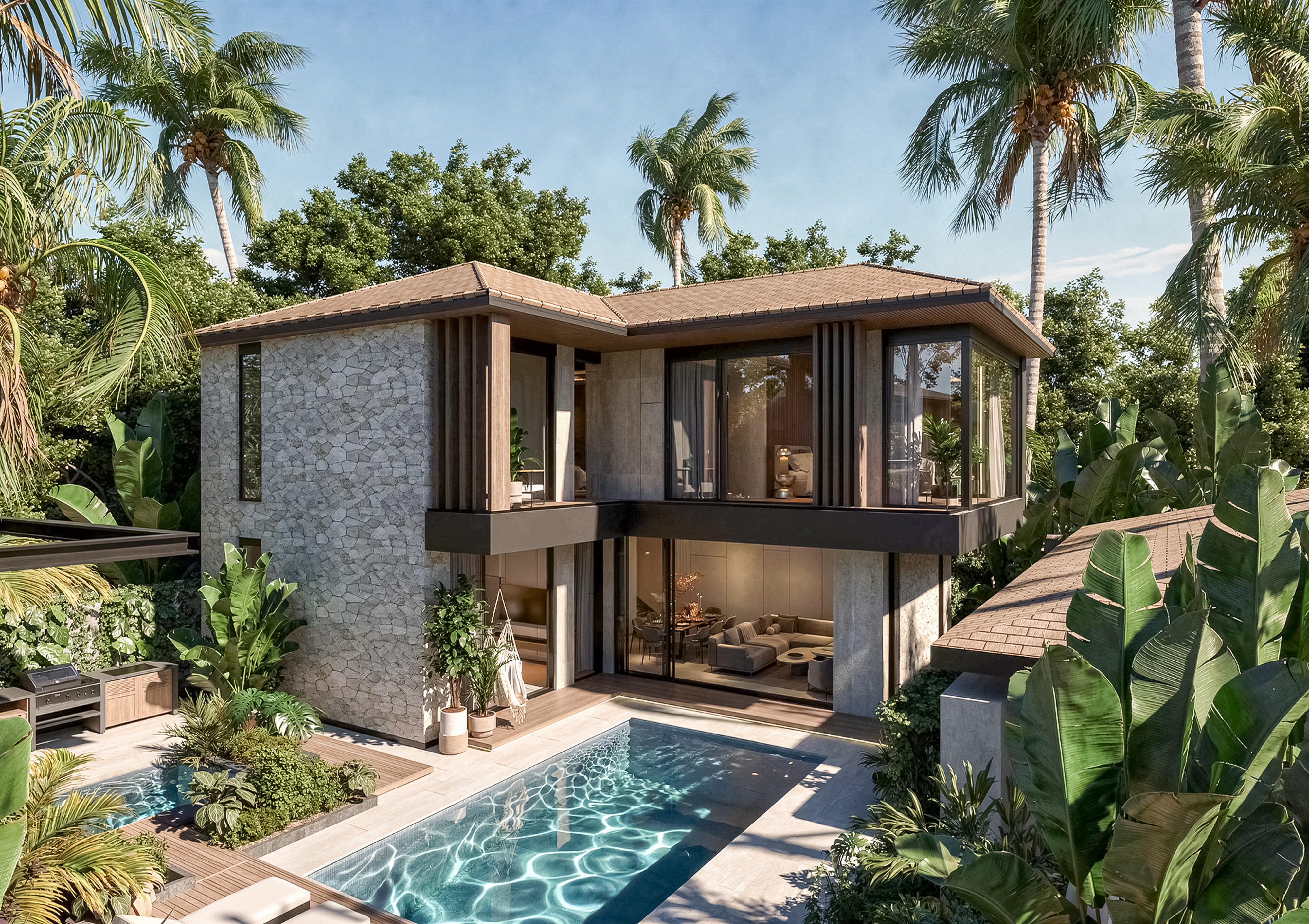 Stunning Modern 4-Bedroom Villa in Prestigious Seminyak