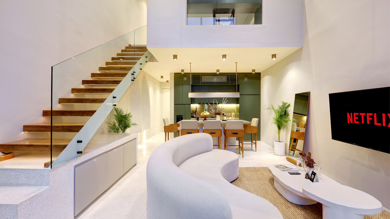 Modern 2BR Townhouse in Berawa – Rice Field View
