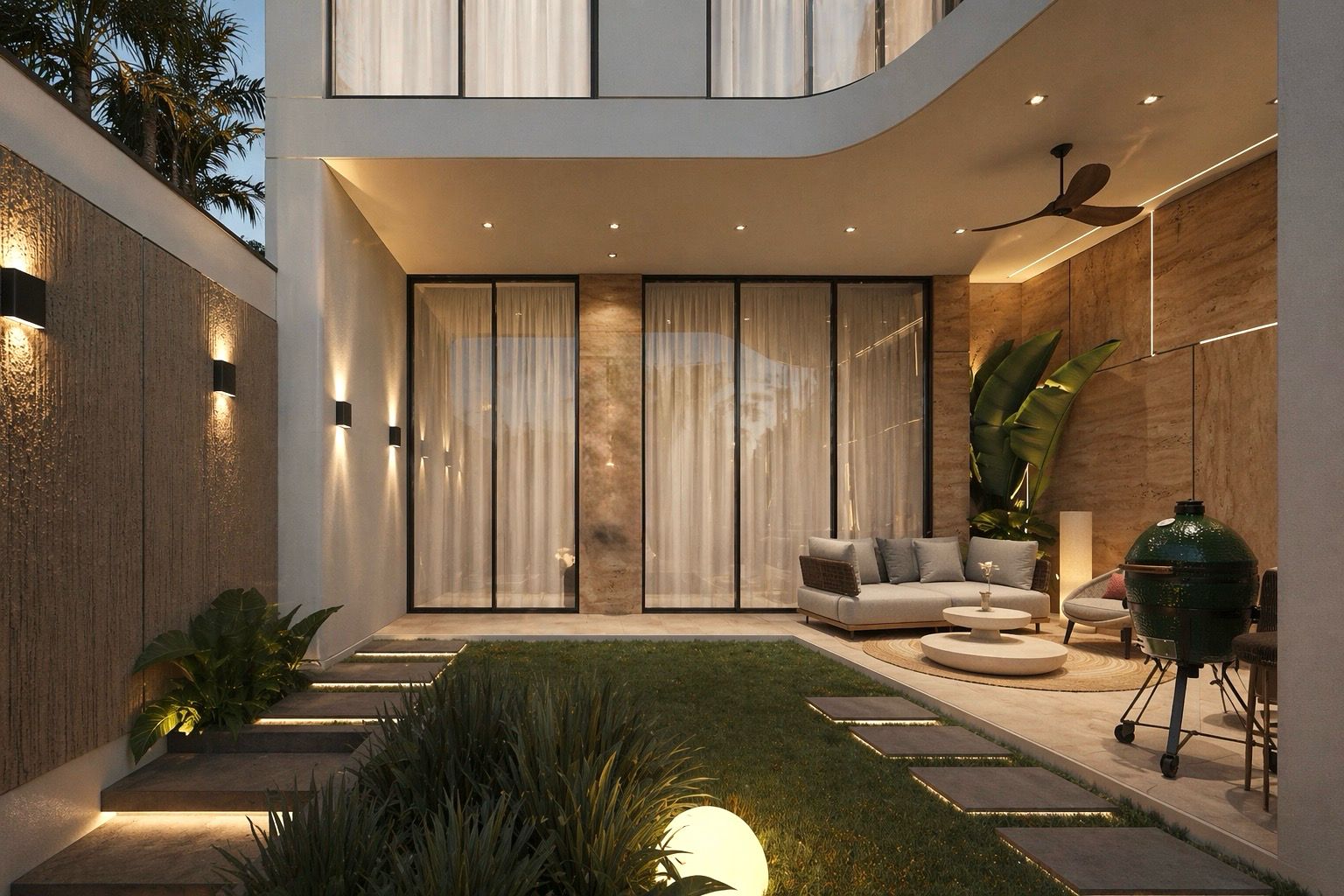 Modern 3 Bedrooms Villa with Ocean View in Seseh