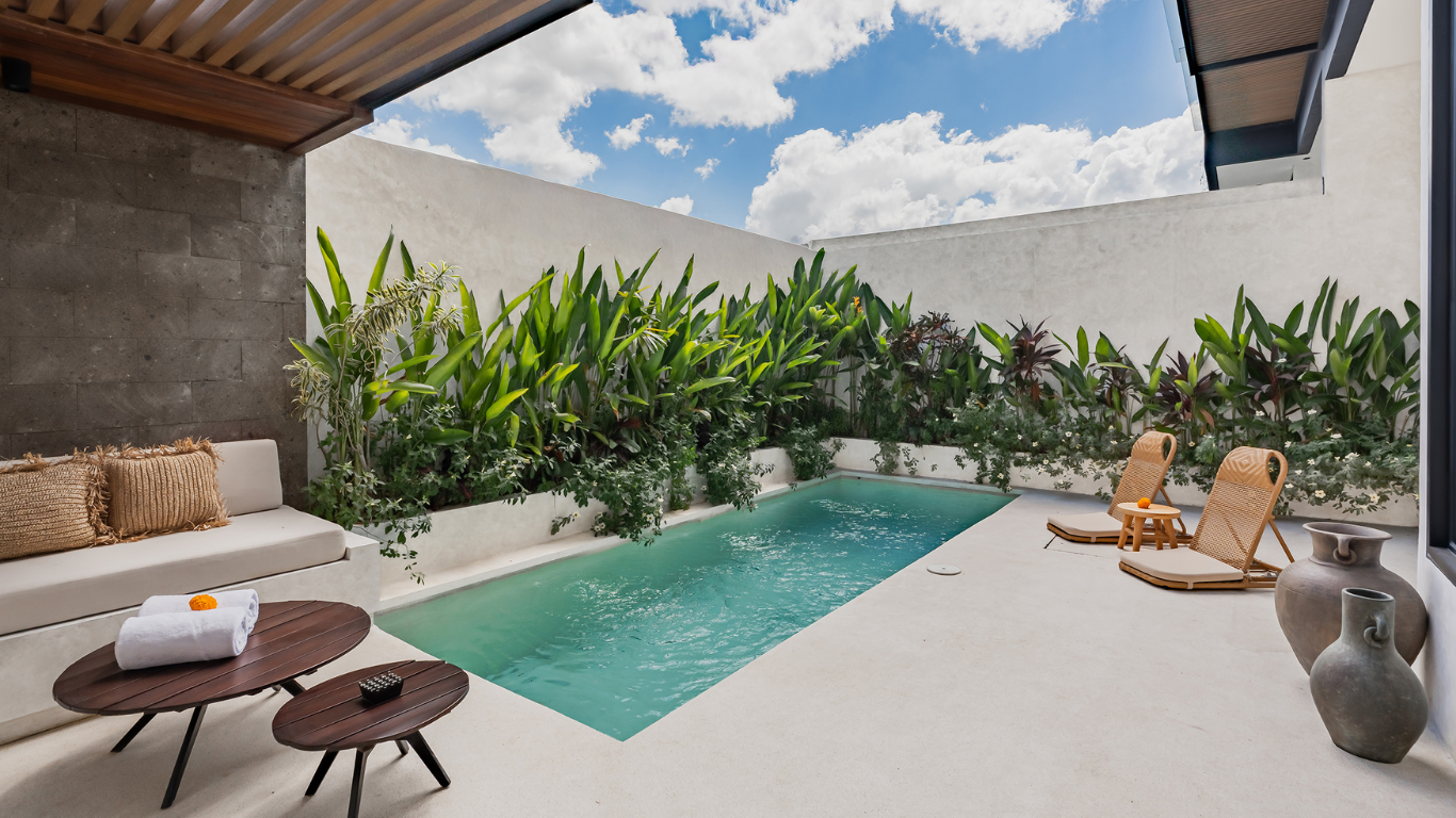 Brand New Modern 2-Bedroom Villa with Rice Field & Sunset Views