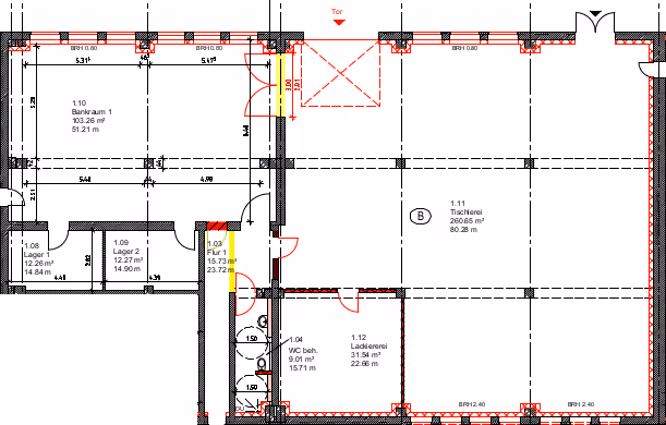 Geplante Holzwerksatt der ImmoZ eG