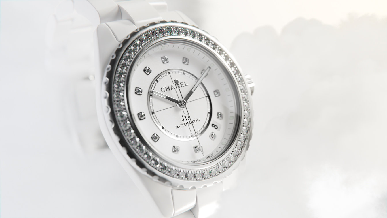 Stillframe animation 3D montre Chanel J12