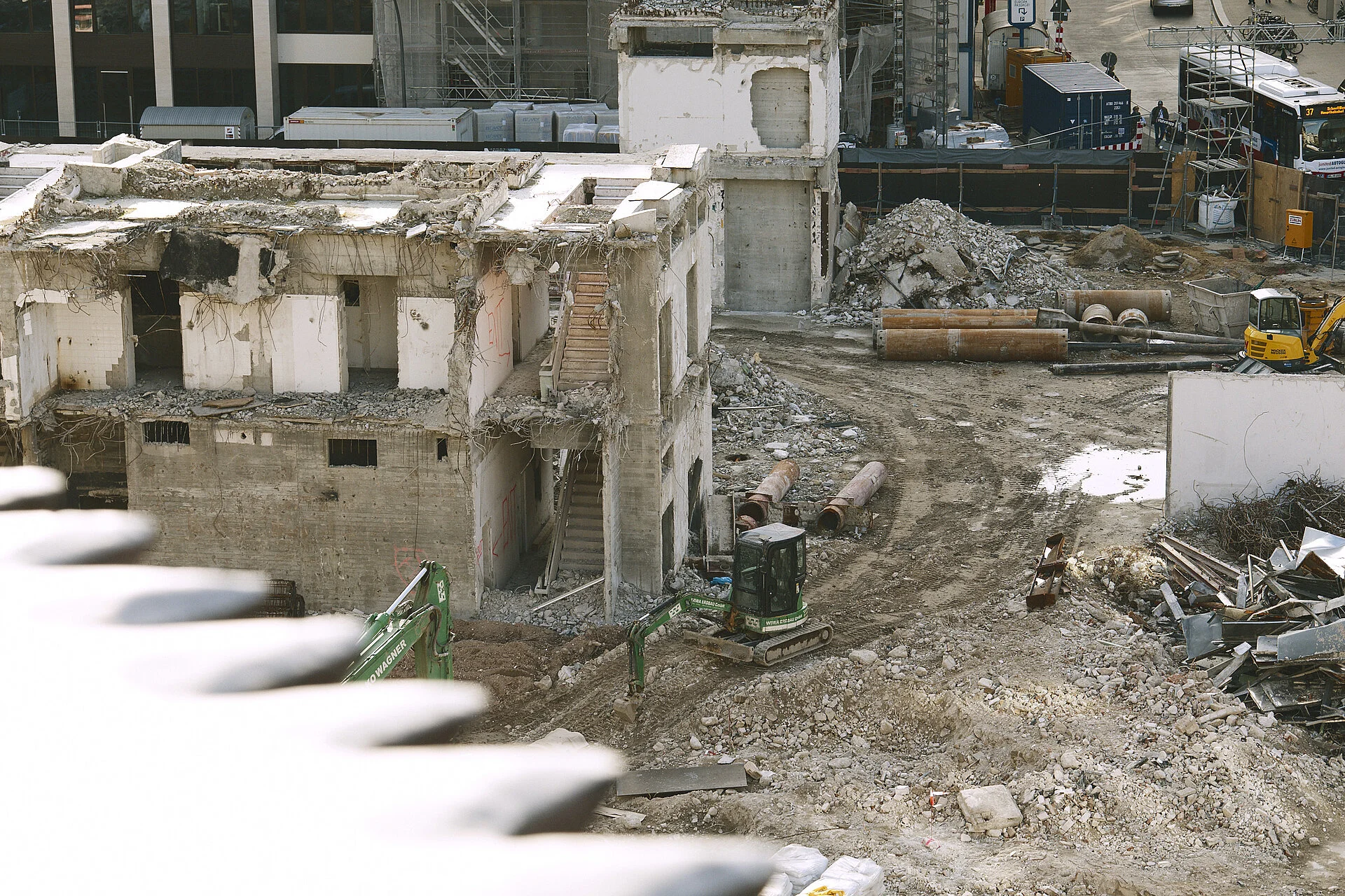 Mockup van het dashboard