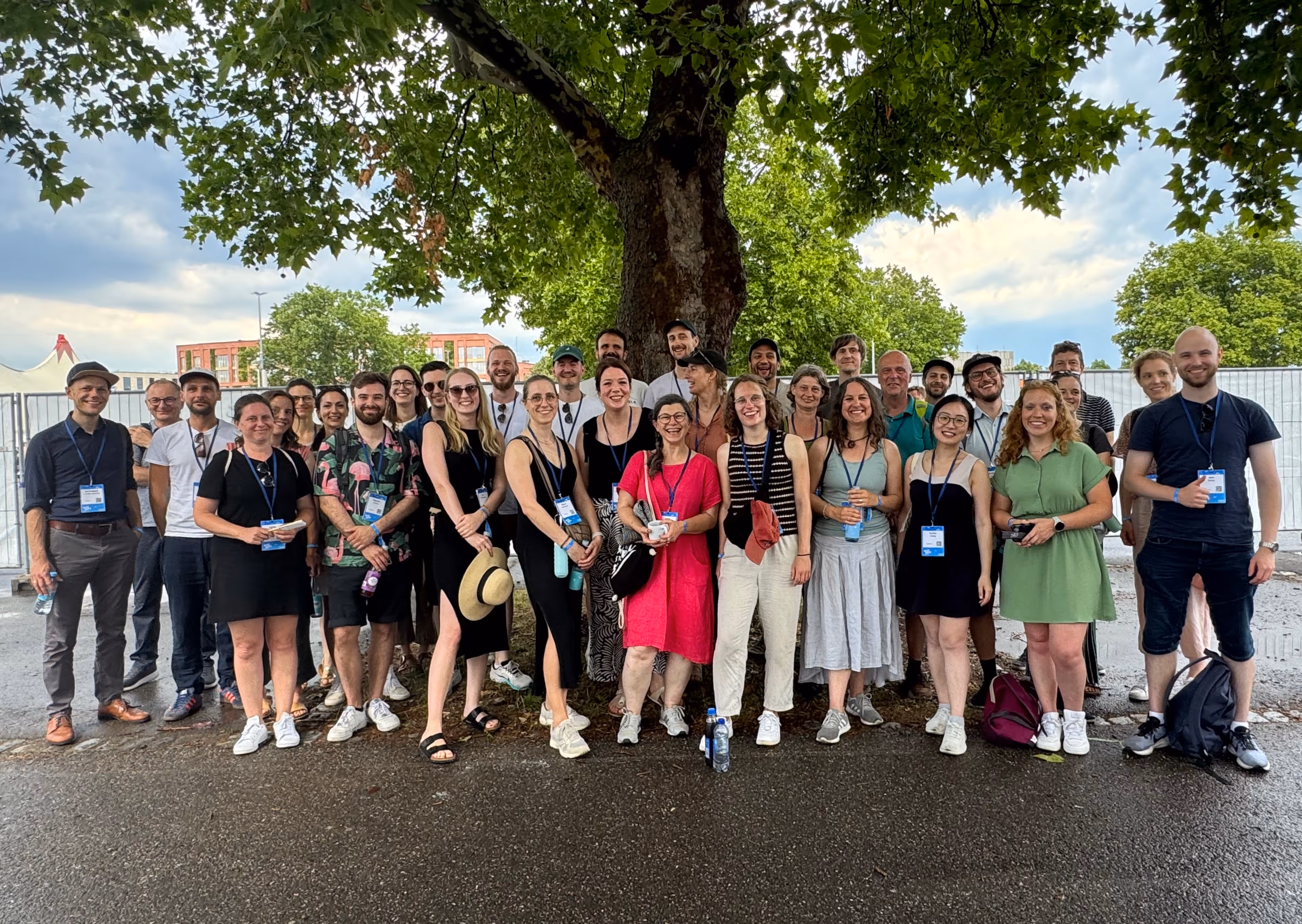 Team von EPEA bei den Dreso Bluedays, Sommer 2025