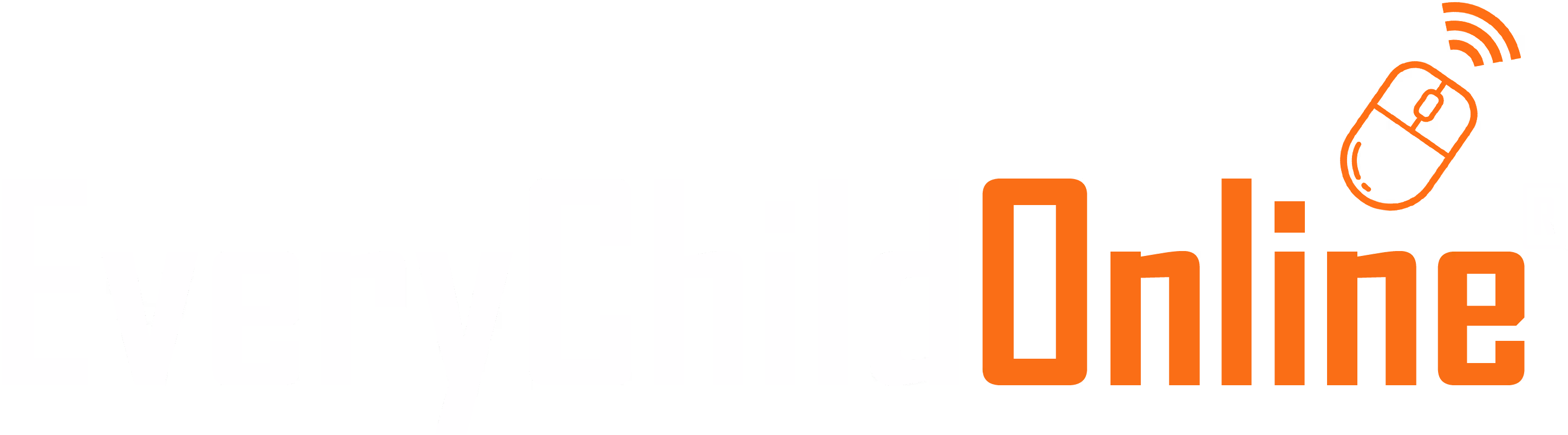 Logo reading 'Every Child Online' with 'Online' in orange and a wireless mouse icon above it.
