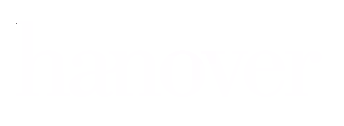 White Hanover text logo on a transparent background.