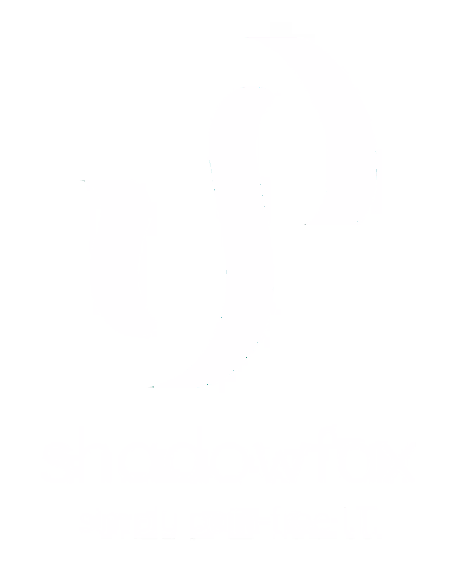 Black silhouette of a horse named Shadowfax with flowing mane and tail.