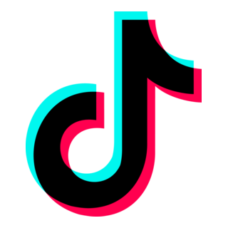 TikTok logo.