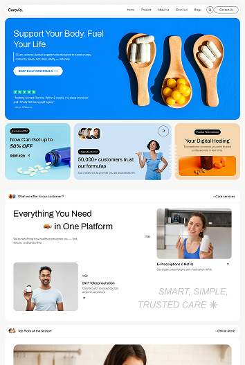 Mockup Website Created by Pager King
