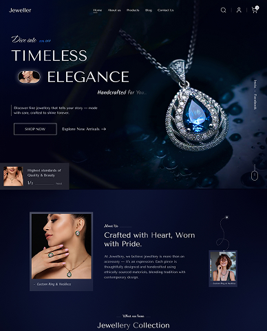 Flowy Website Mockup