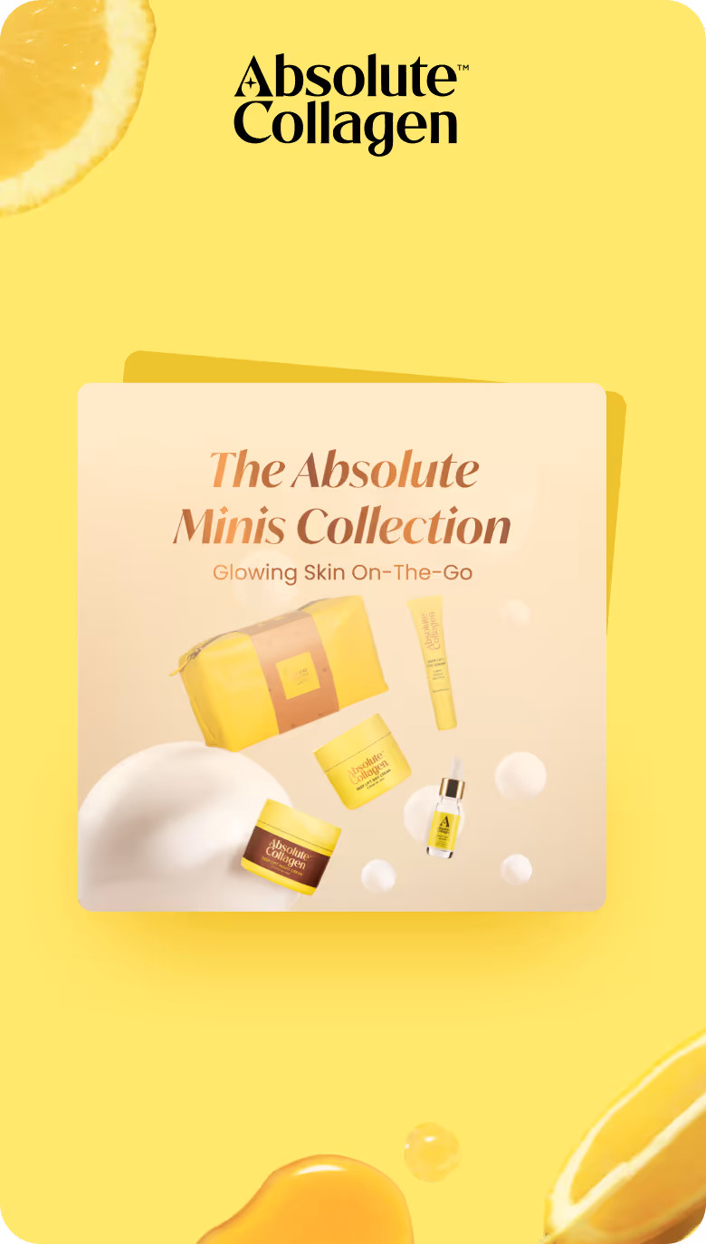 Ad for Absolute Collagen Company
