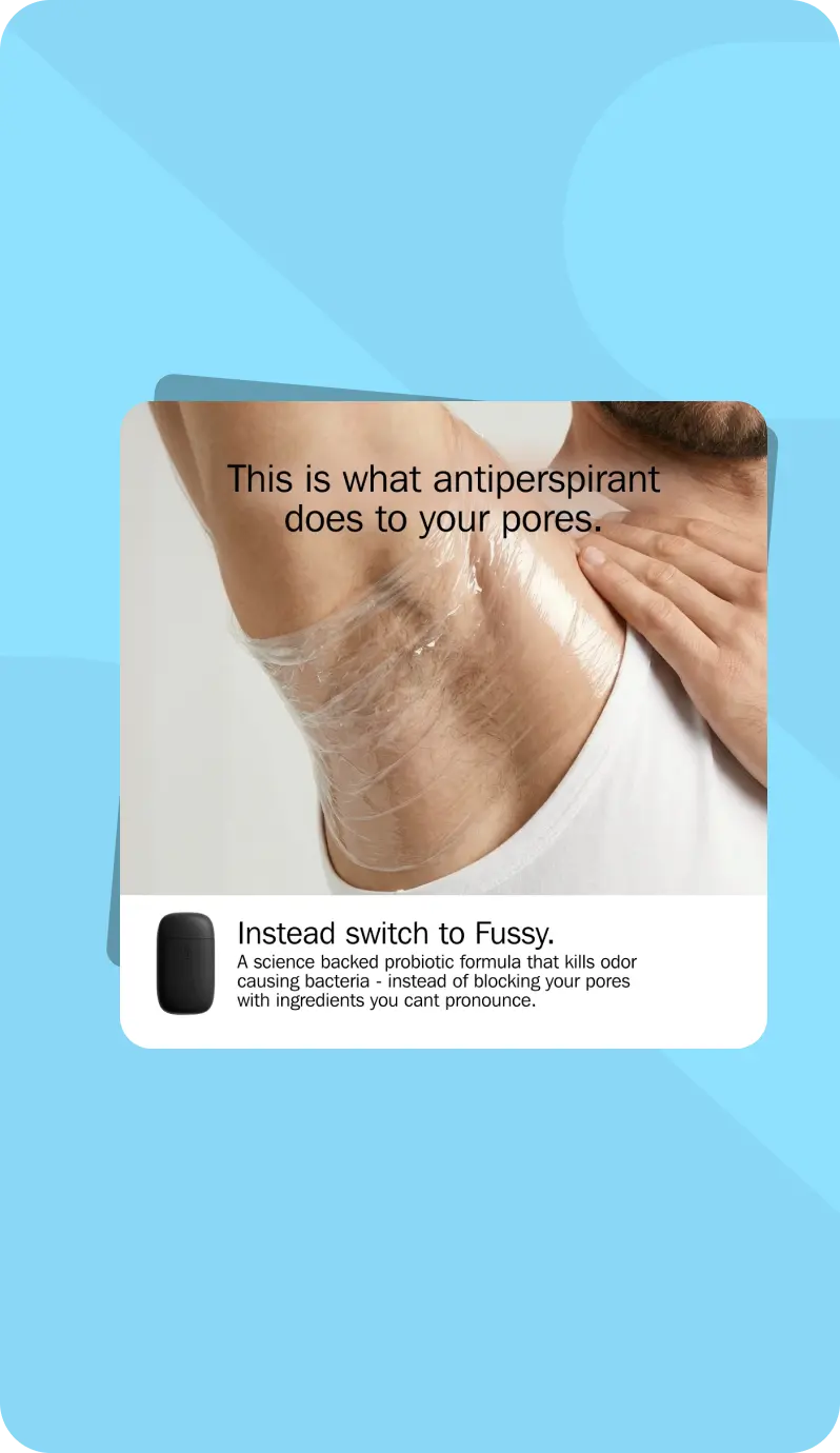 Fussy - Antiperspirant