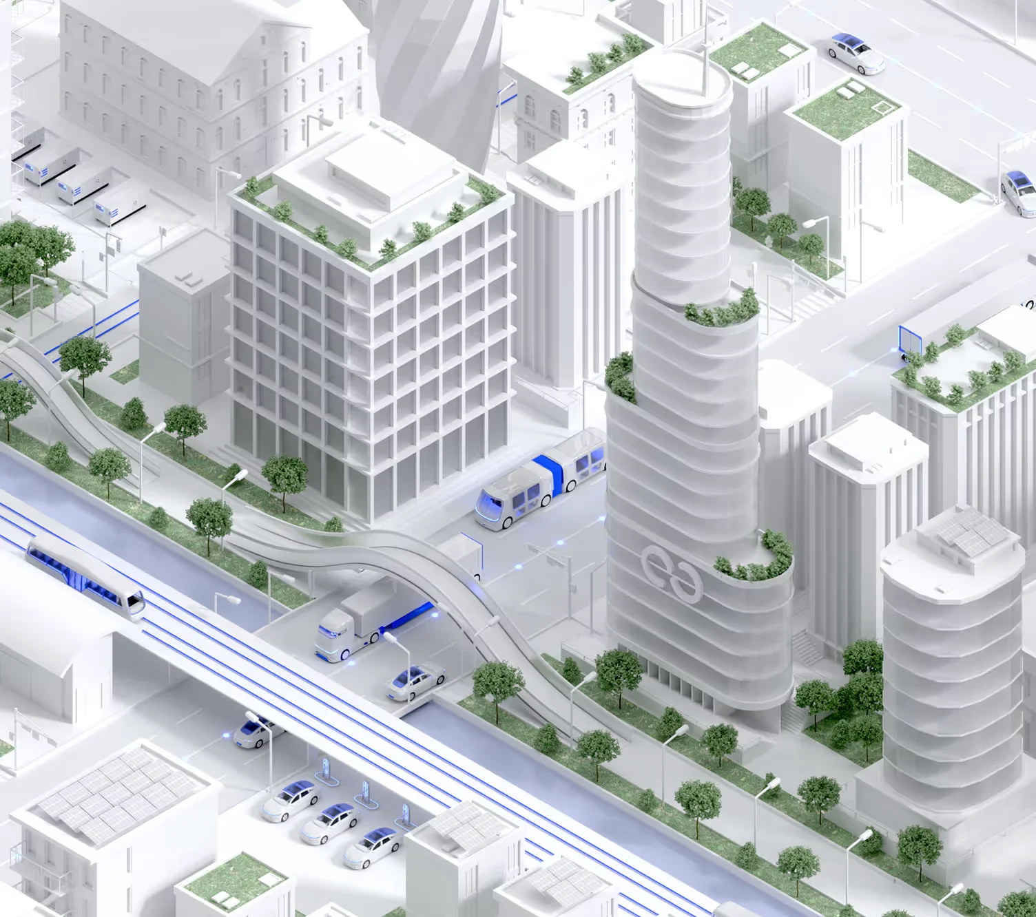 Futuristic city