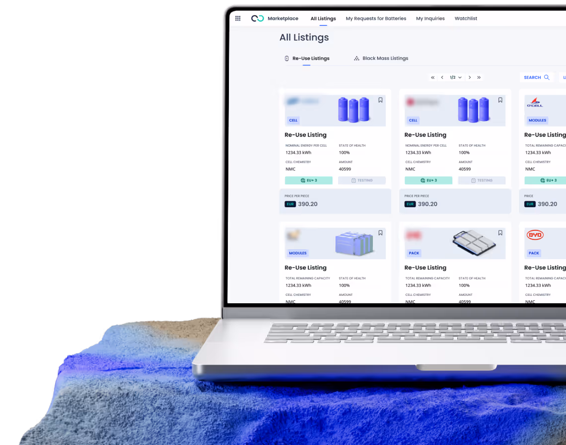 marketplace screenshot on a macbook