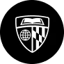 Johns Hopkins University shield logo featuring a globe, book, and striped design.
