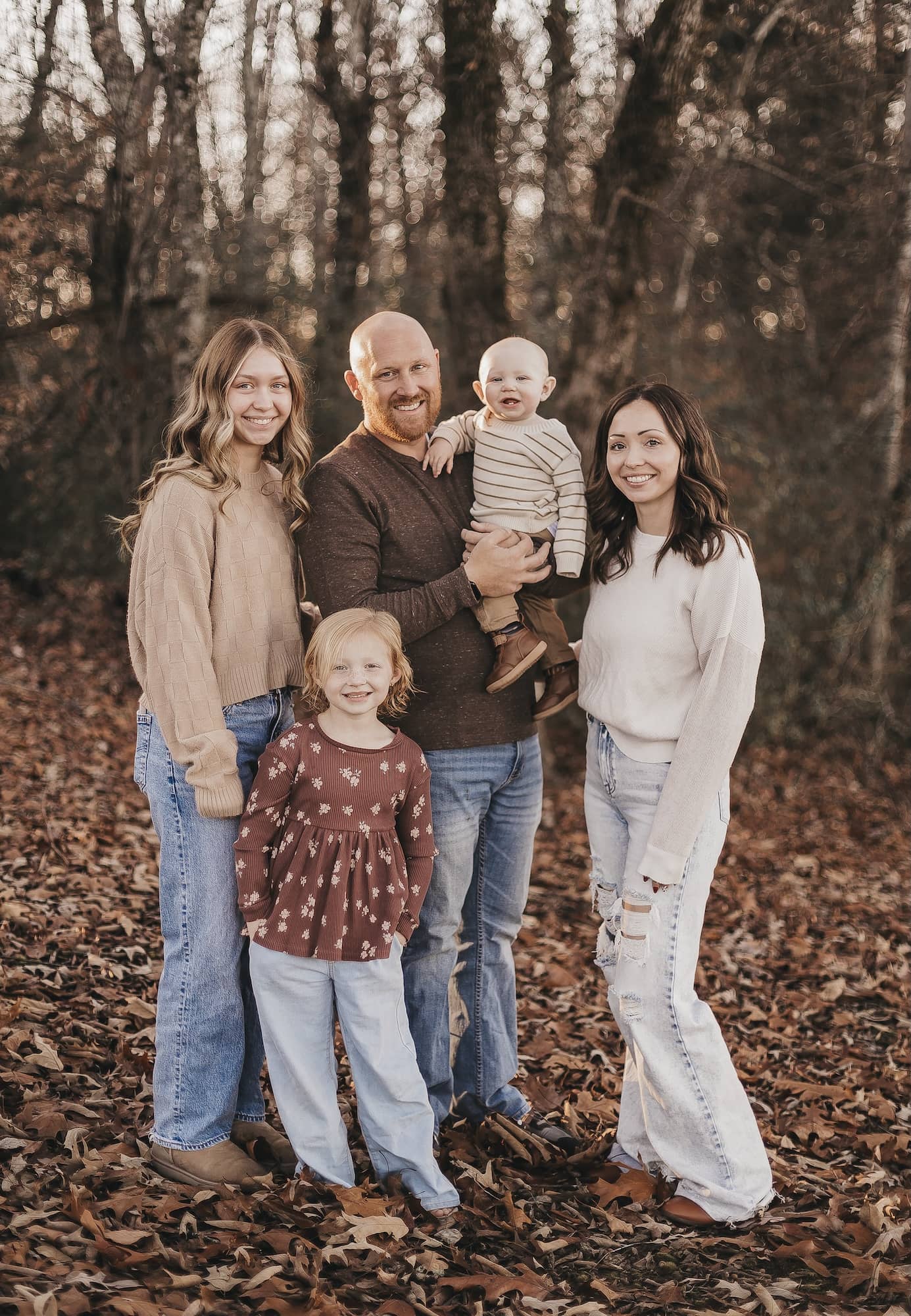 Family Photo of the people who own and operate Elevated Escapes