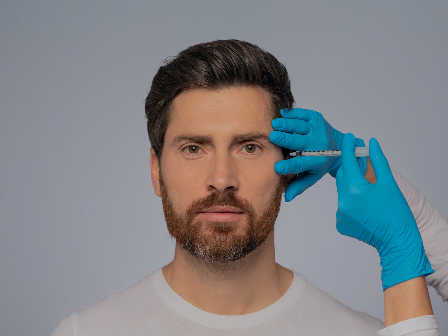 Male Botox Before and After Cases with Injection Strategies