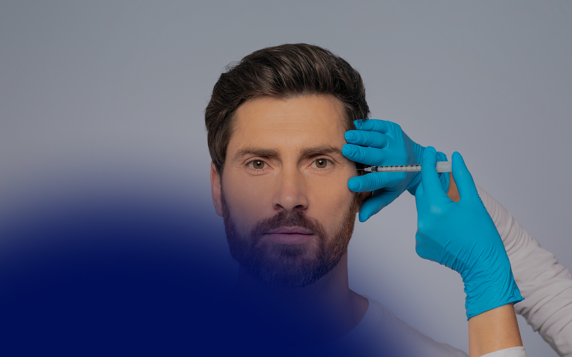 Male Botox Before and After Cases with Injection Strategies