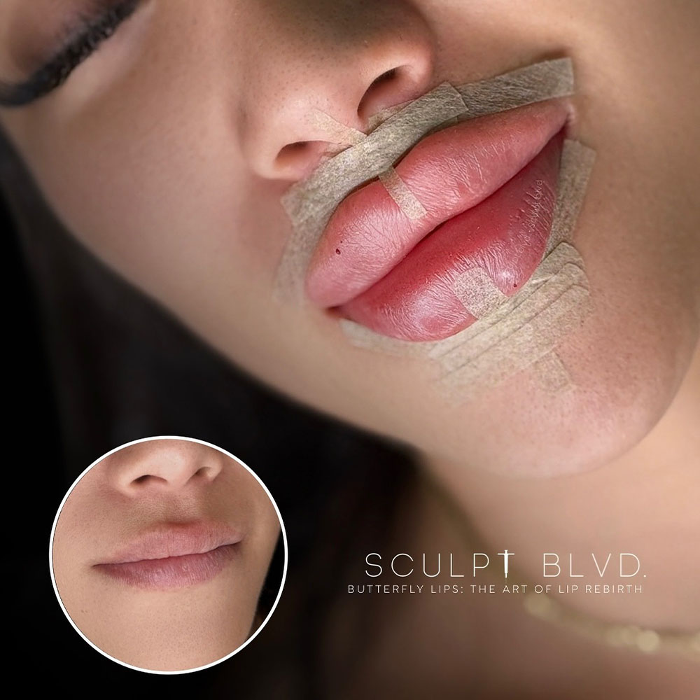 butterfly lips filler