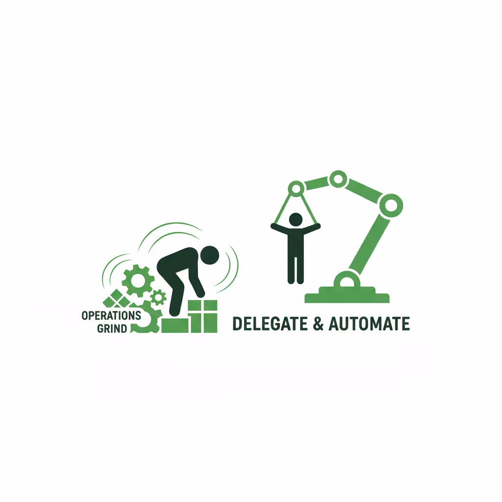 The Buy Back Principle Applied: How to Finally Delegate Your Way Out of the Operations Grind.