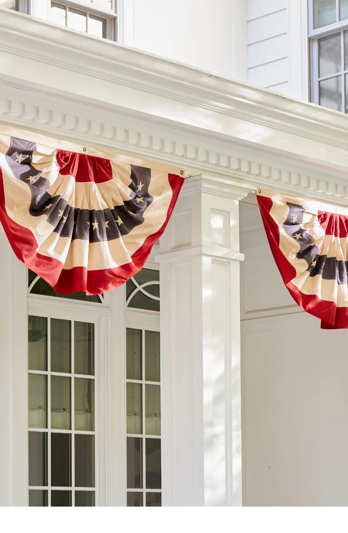 Heritage American Flag Bunting