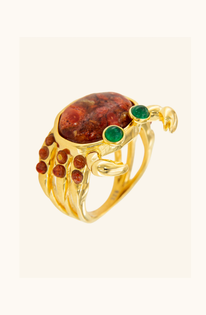 COOLook - Baby Crab Ring