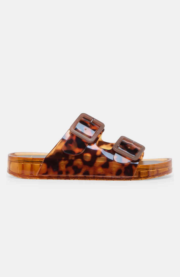 Dolce Vita — Julio Sandals in Tortoise Vinyl 