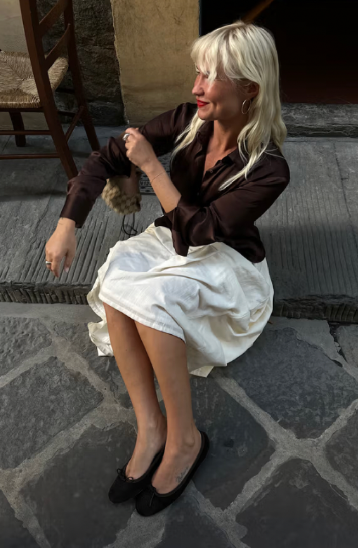 Summer Skirt White
